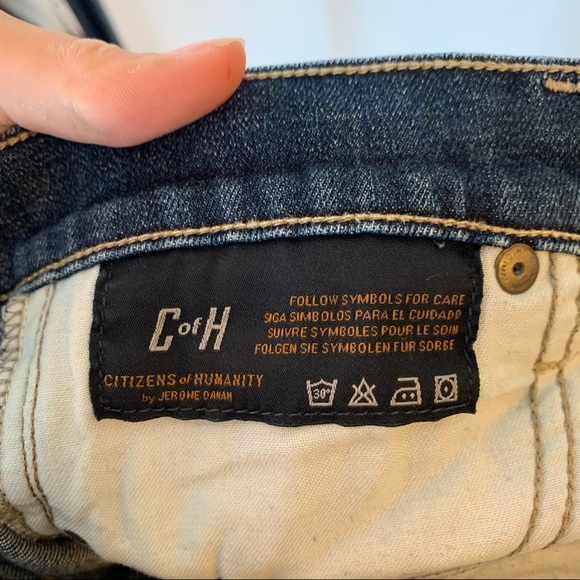 Citizens of Humanity Straight leg Jeans 26 - Picture 7 of 9